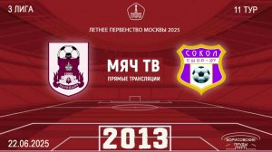 Царицыно 2013 vs МФА Красносельский 2013 (2 состав)