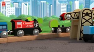 Обзор набора рельсов «Hape» 🚃🚊