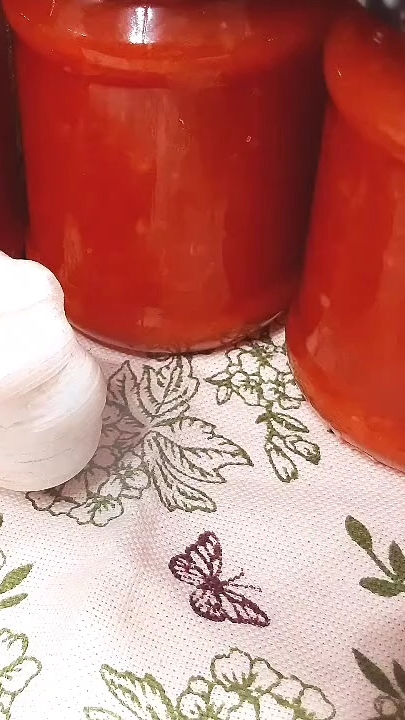 Аджика без варки из перца 🌶