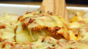 Картофельная запеканка с тунцом