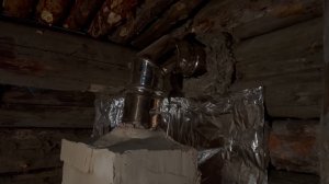 Землянка в -32. Испытание морозом. Гренки с сыром. Землянка в диком лесу