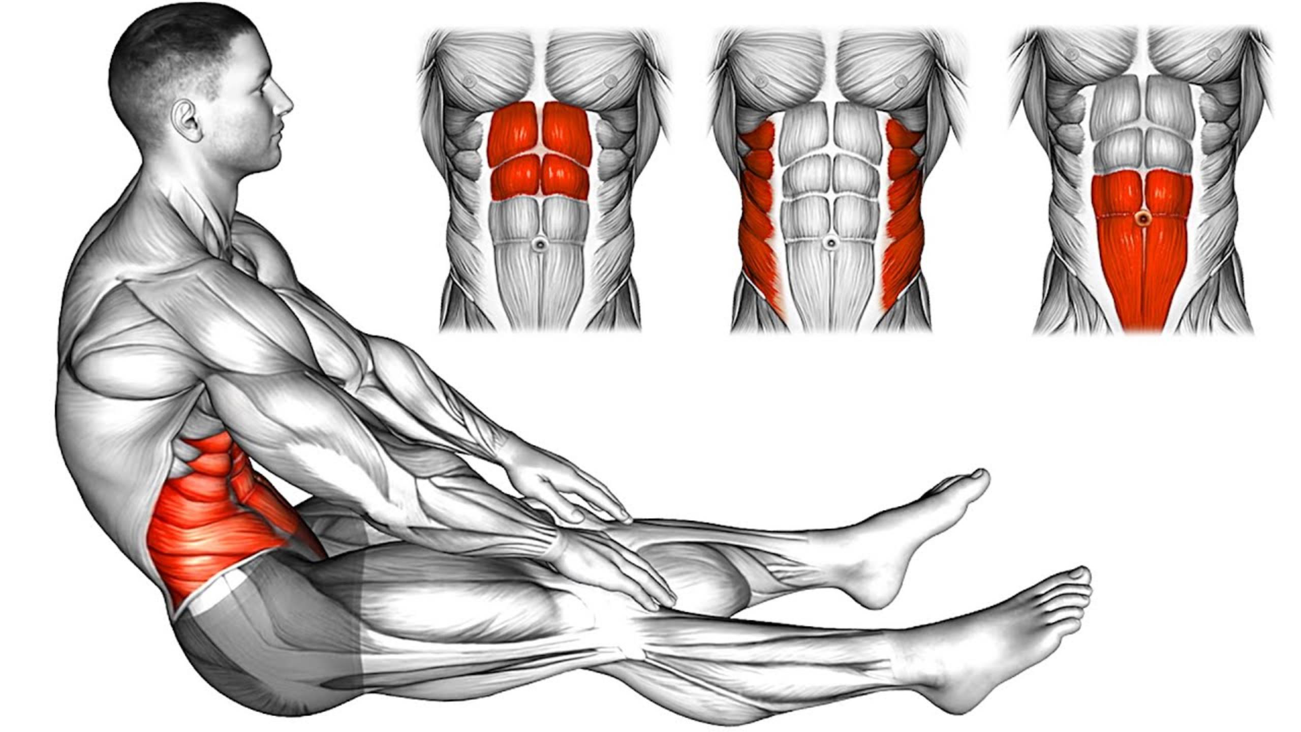 10 эффективных Упражнений на Пресс которые можно делать Дома смотреть онлайн