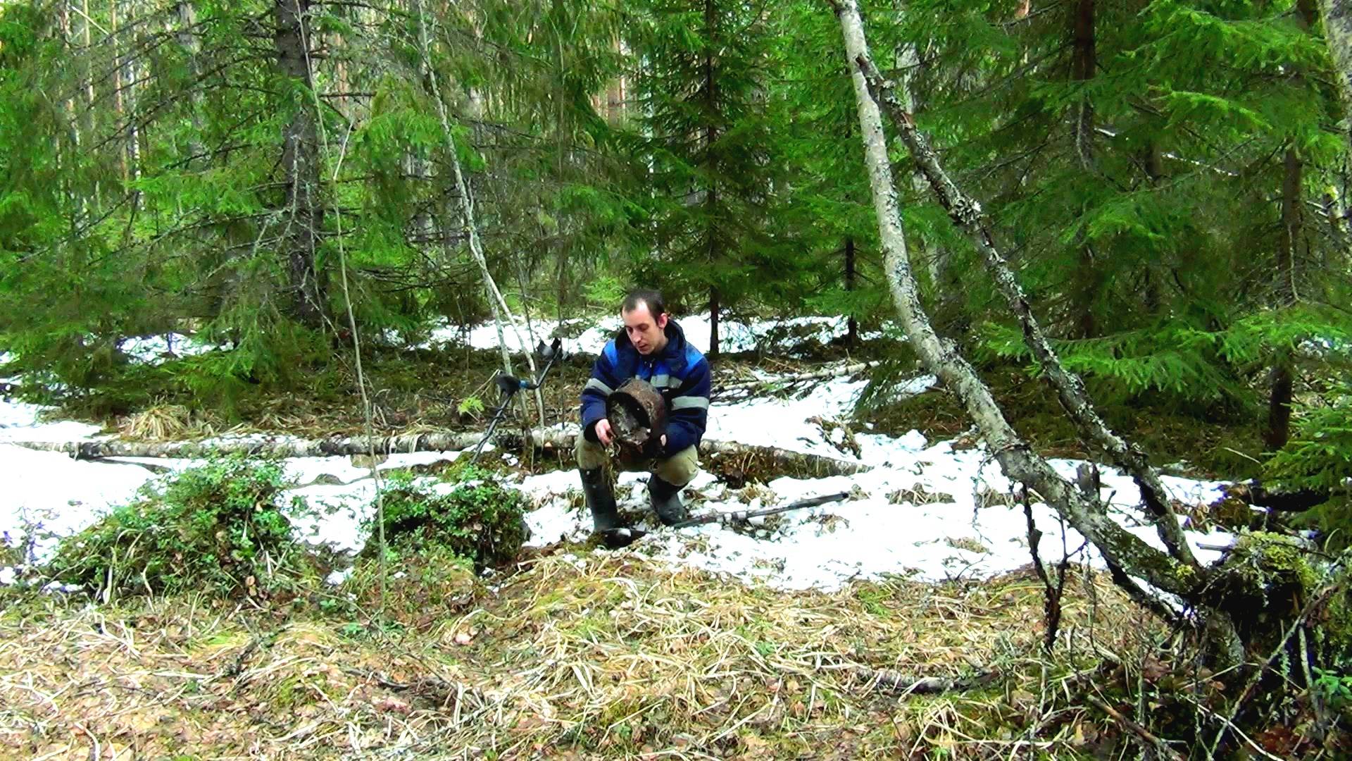 Как я раньше его не замечал! НАШЕЛ СТАРИННЫЙ СТАН ЛЕСОРУБОВ!!! смотреть онлайн