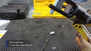 Мото цепь,как заклепать замок.