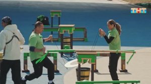 Испытание: пронести мячи в три этапа