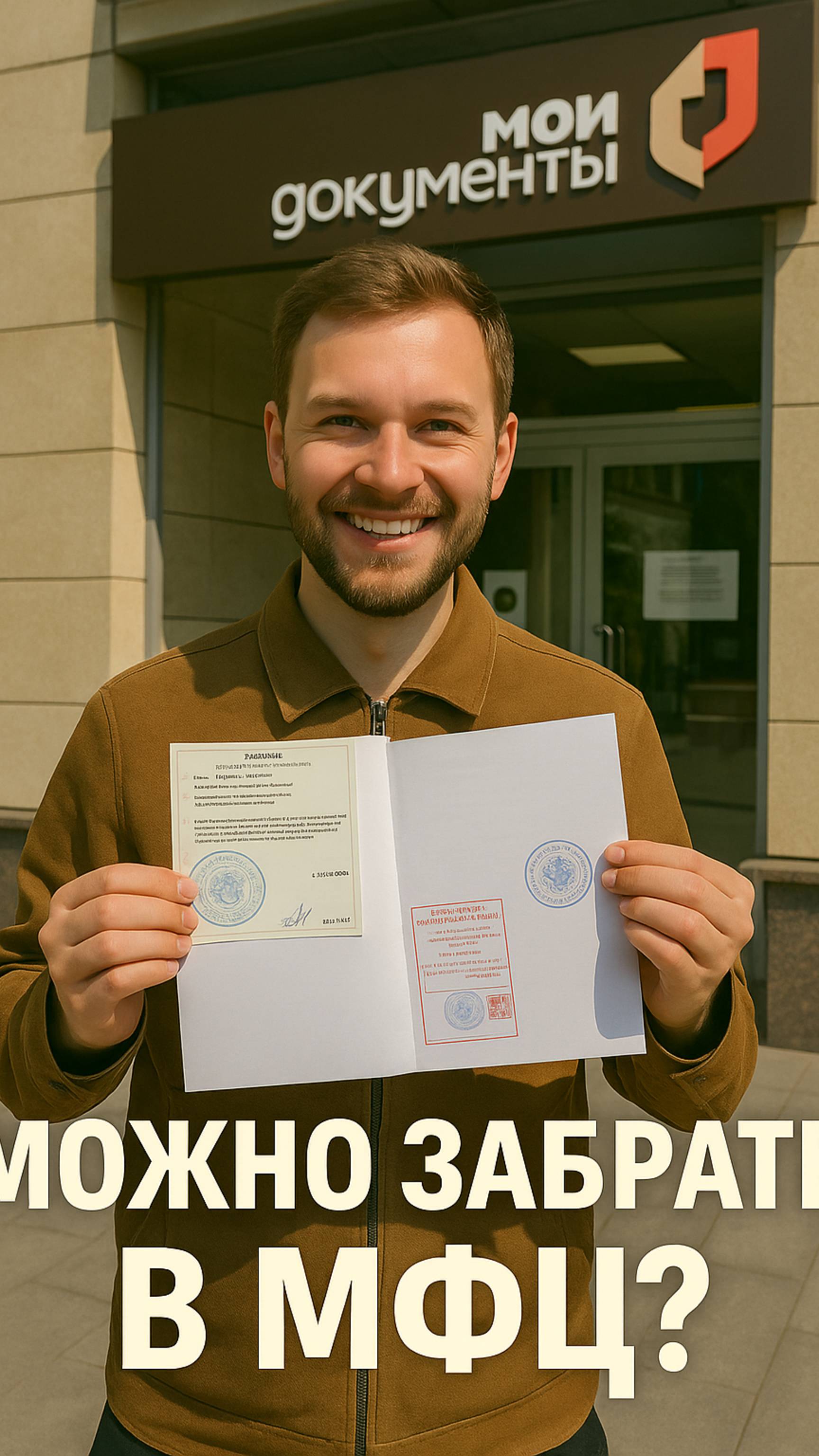 📦 Получение документов после консульской легализации — через МФЦ