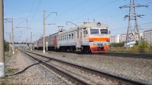 Служебный поезд ЭР9Е-4057/4058