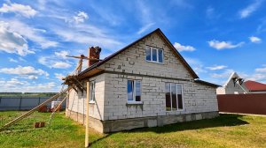 Без этого дом не примут в эксплуатацию. Строим кирпичную трубу с вентиляцией.