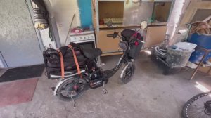 Электровелосипед Wenbox 240W(500W) 60V "колхозник». Как я перевожу на нем инструмент .