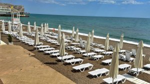 Судак - пустые пляжи. Сезон сорван? Цены космос? Важно для туристов!