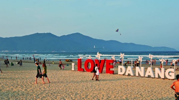 My Khe Beach Promenade, Da Nang, Vietnam