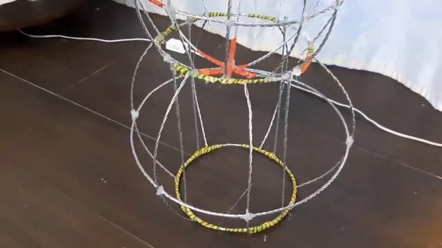 ДЁШЕВО И ВОЛШЕБНО. Новогодний светящийся декор. Светящийся снеговик из проволоки своими руками. смотреть онлайн