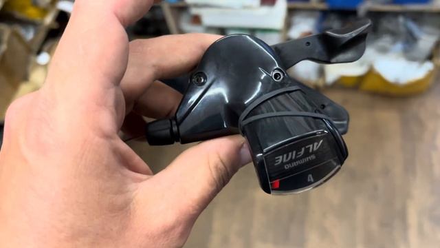 Разбираю и собираю манетку SHIMANO ALFINE shifter repair смотреть онлайн