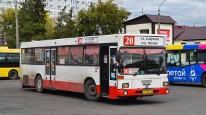 Автобус MAN SL202 (АО 994 22). Покатушки по Барнаулу.