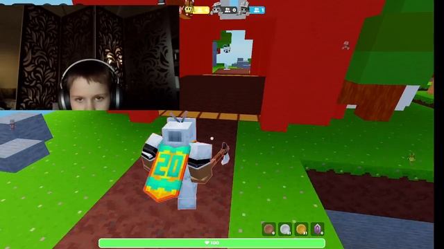 Играю в SkyWars с друзьями смотреть онлайн