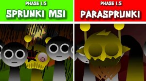 INCREDIBOX SPRUNKI 💿 | ФАЗА 1.5: MSI vs PARASPRUNKI! ☢️🌀 БИТВА ВИРУСОВ!