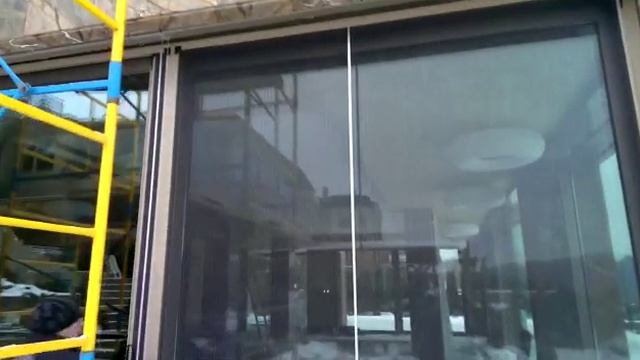 Огромная противомоскитная сетка-плиссе BlockFly (Италия)