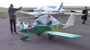 Один из самых маленьких самолётов.