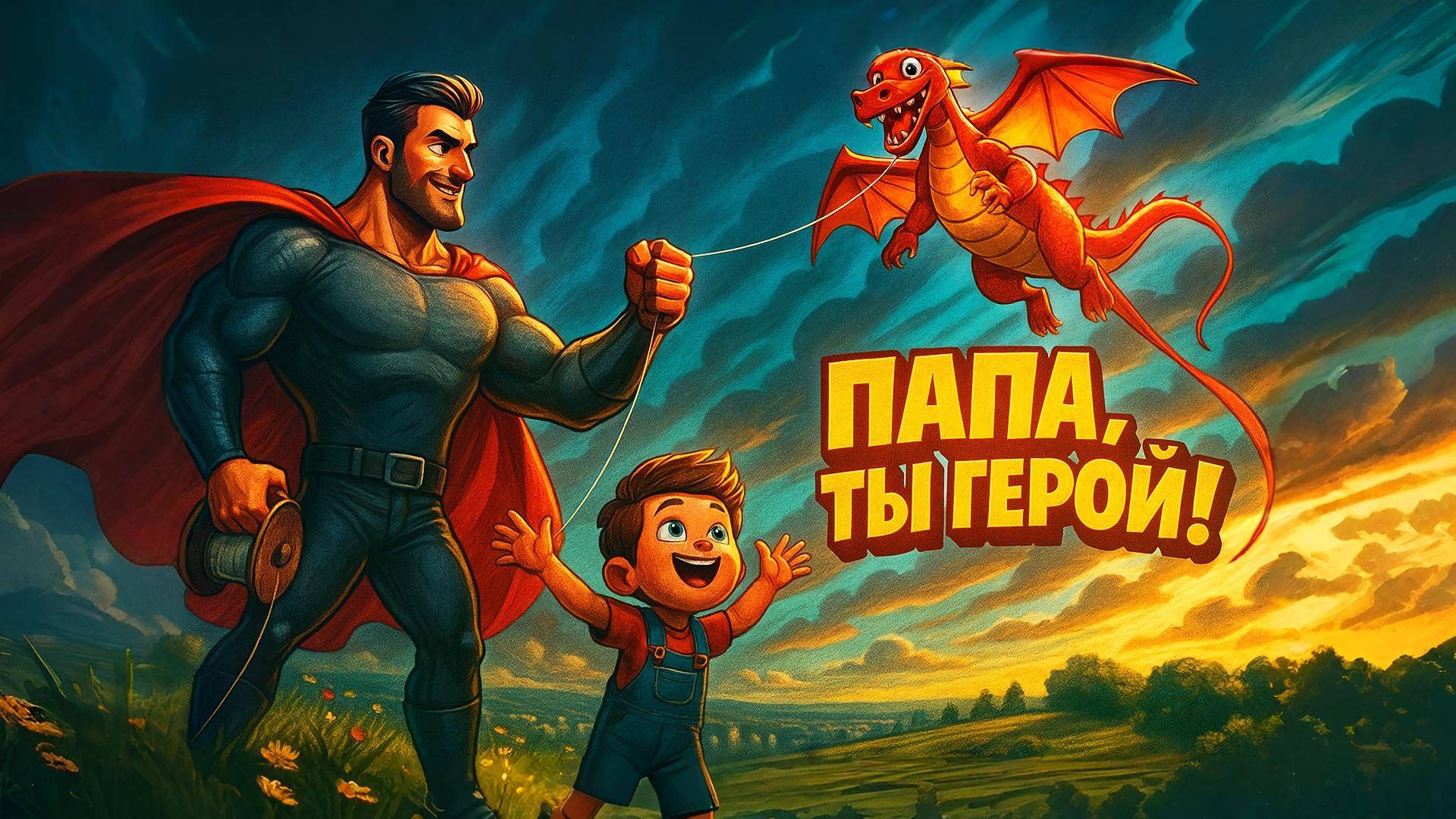 ПАПА. Песенка про папу. Поздравление с днем рождения папе смотреть онлайн