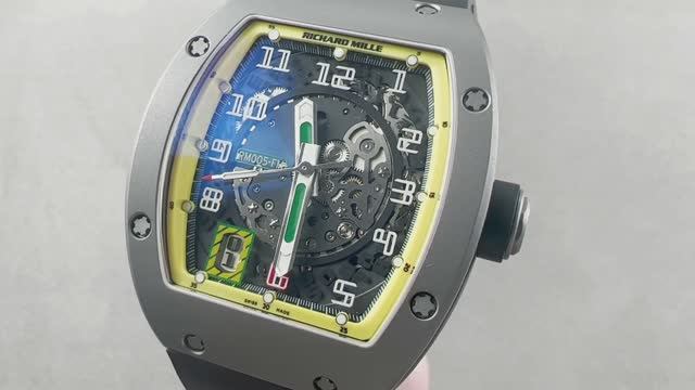 Часы Richard Mille RM 005 "Felipe Massa" Titanium лимитированная коллекция в 300 шт.