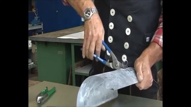 Радиусные ножницы по металлу (ножницы для пробивки круглых отверстий) смотреть онлайн