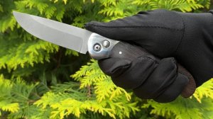 Выкидной нож «Рысь»: сталь - Bohler S390