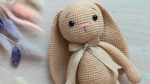 Мастер-класс зайка крючком 2 часть