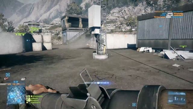 BF3 CrazyAction Damavand Rush64