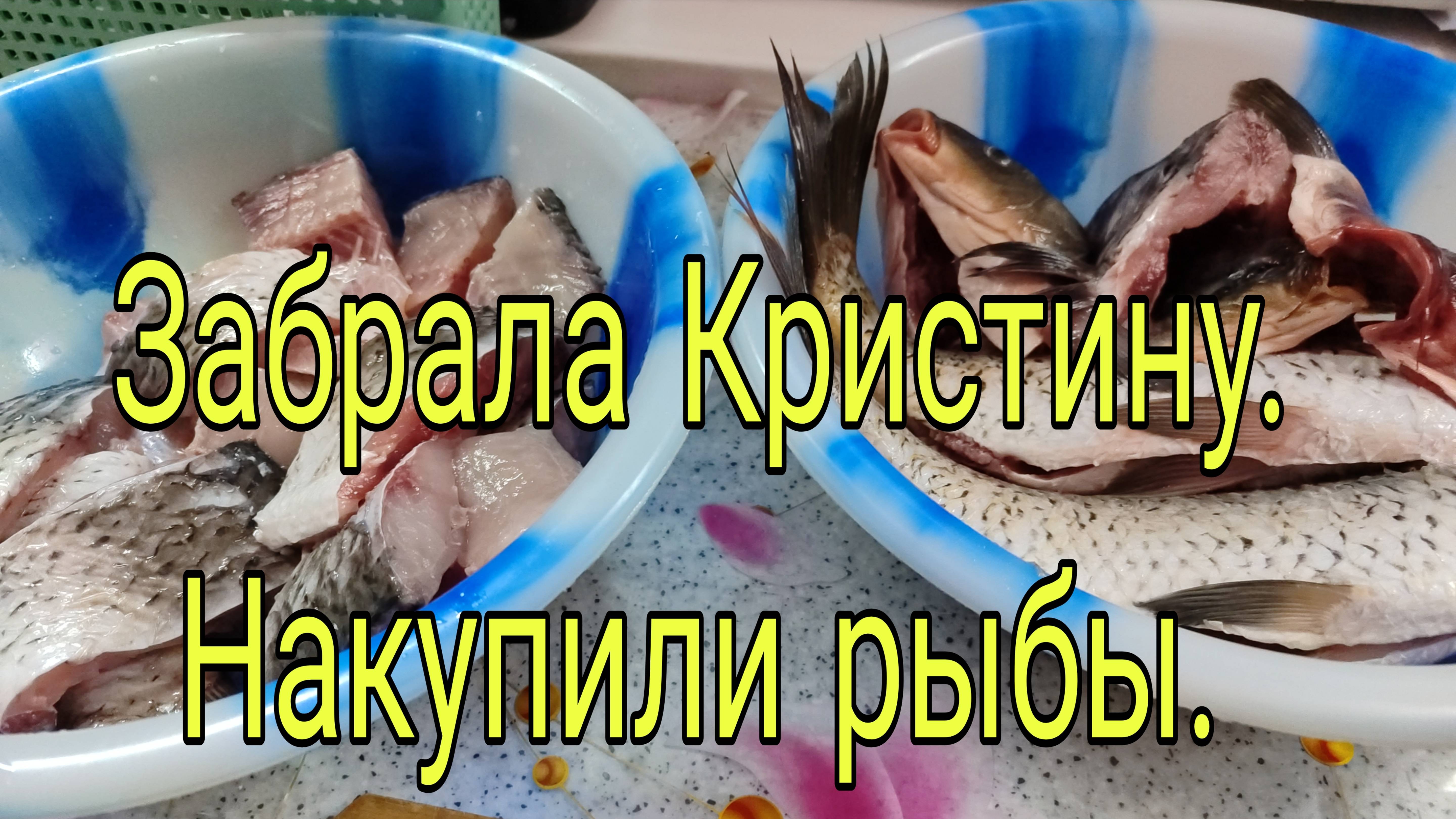 22 июня 25. ЗАБРАЛА КРИСТИНУ // НАКУПИЛИ РЫБЫ// смотреть онлайн