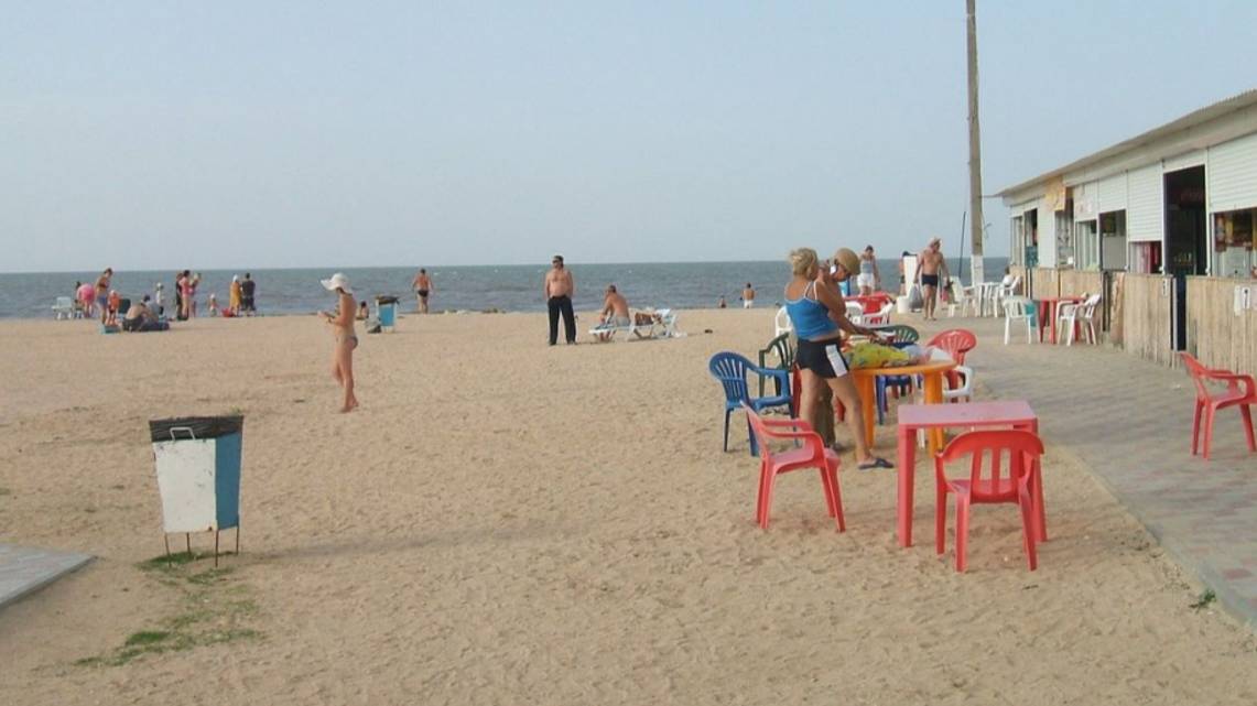 Азовское море. Голубицкая сегодня утром смотреть онлайн