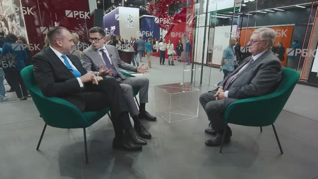 ПМЭФ 2025. Интервью А.В.Торкунова РБК смотреть онлайн