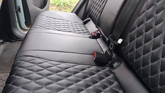 Авточехлы из экокожи на Омоду С5.