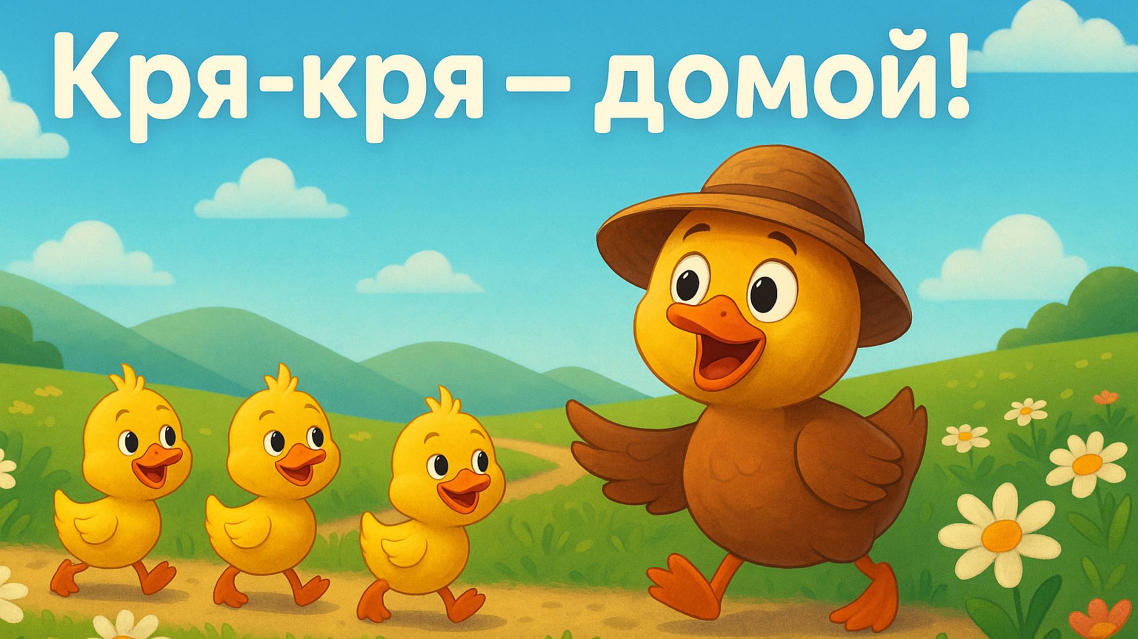 🎶 Five Little Ducks 🦆 — Весёлые песенки для малышей 🌟 смотреть онлайн