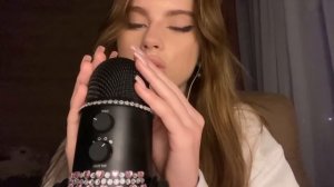 11. асмр микрофонные триггерызвуки ртазвуки рук, визуал🙌💜