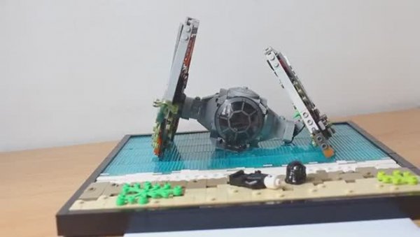 LEGO Star Wars Crashed TIE Fighter MOC
Лего звёздные войны