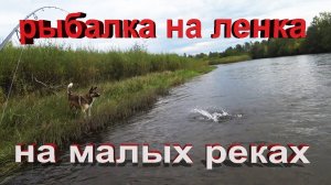 Рыбалка на реке на спиннинг.