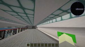 ОБЗОР на КОЛЬЦЕВУЮ ЛИНИЮ в МОЁМ МЕТРО в МАЙНКРАФТ