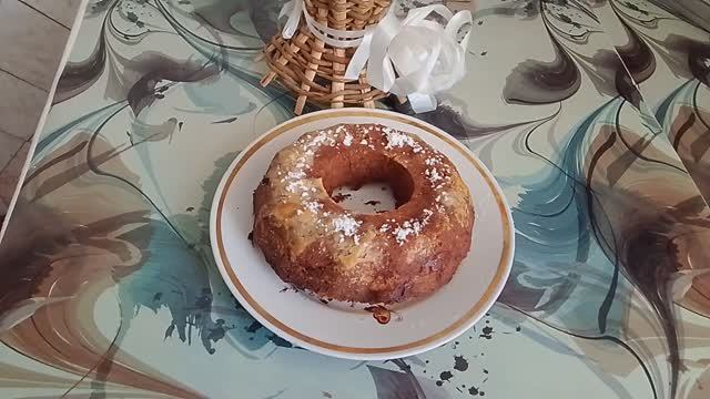 Кекс с цедрой мандарина. смотреть онлайн