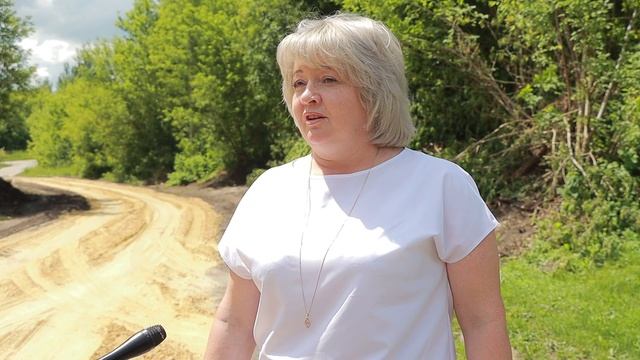 Ремонт дороги в с. Секирино