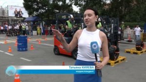 Конкурс операторов вилочных погрузчиков «Живая сталь 9» - 20 июня 2025 года (сюжет ОТС)
