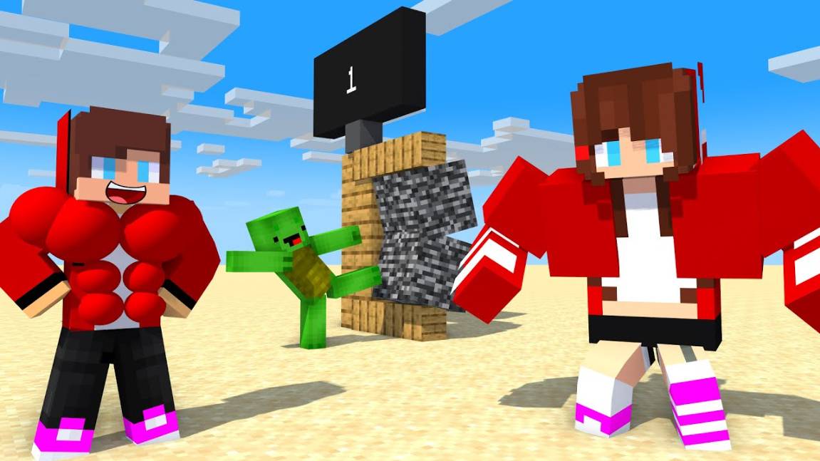 Против мобов Майнкрафт смотреть онлайн