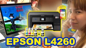 Настройка и обзор Epson L4260 и бумаги для него. Как сканировать на Macbook