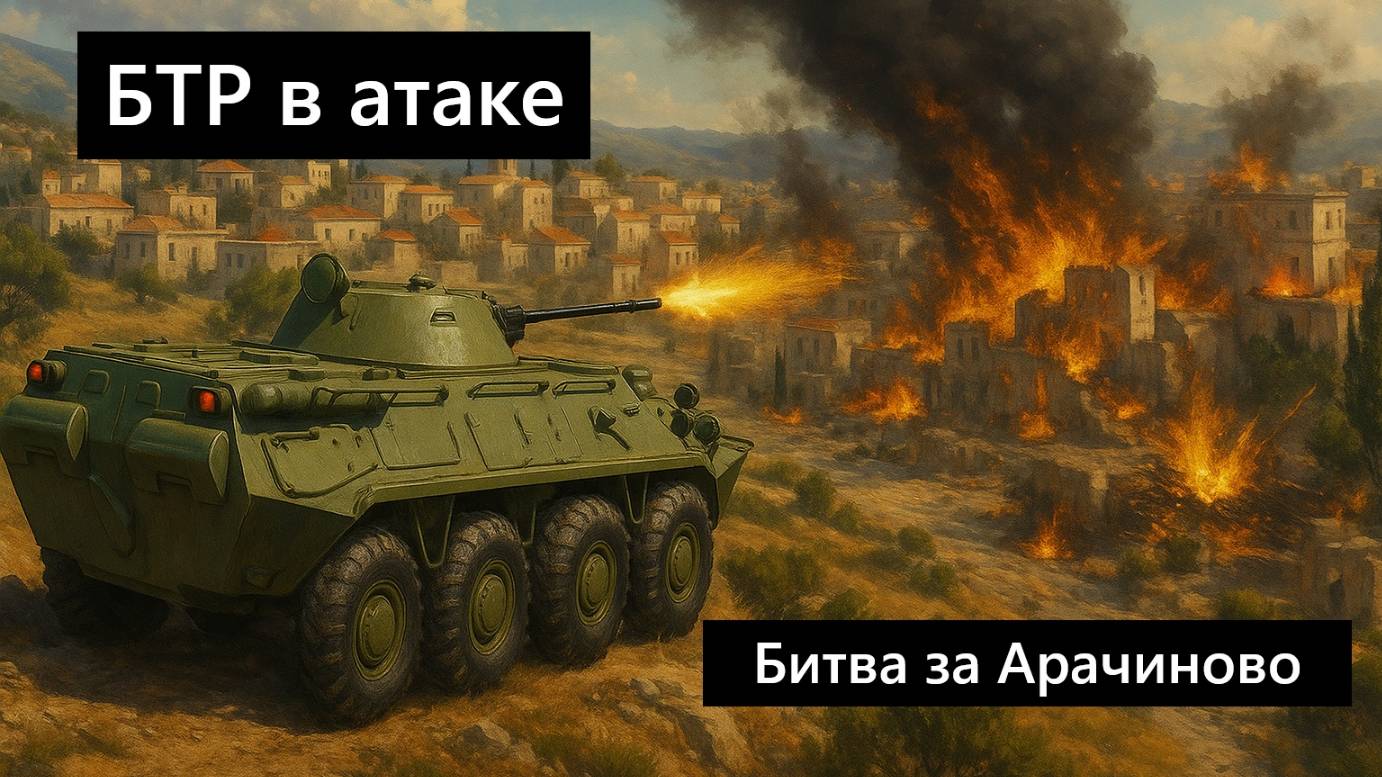 БТР в атаке | Серьёзные игры на Тушино на 218 игроков | Битва за Арачиново