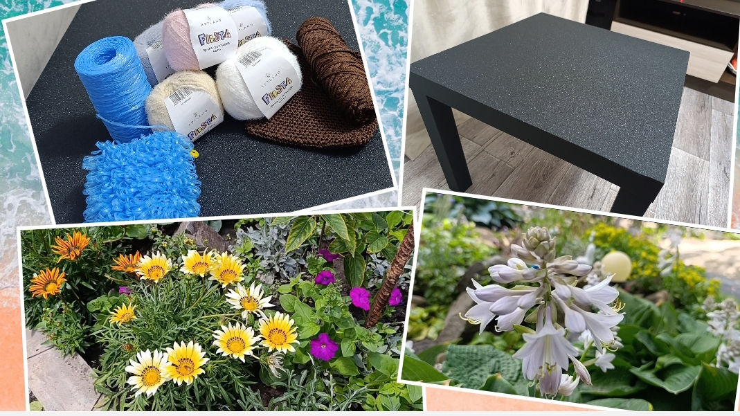 Цветы...Обновила стол... Что на крючке... смотреть онлайн