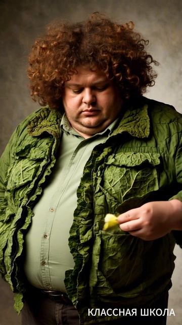 🥬 СУПЕРГЕРОЙ ИЗ КАПУСТЫ: ВЗРОСЛЫЙ В КУРТКЕ ИЗ КАПУСТЫ ЧИТАЕТ ДЕТСКИЙ СТИХ! 🤫 смотреть онлайн