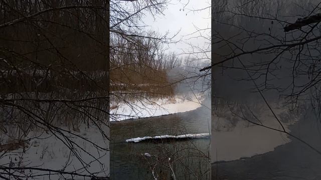 Терренкур зимой. Костерок на снегу