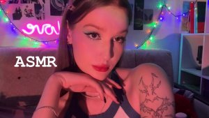 ASMR/АСМР нестандартный макияж маркерами