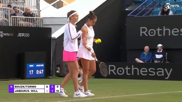 Remember when Serena Williams & Ons Jabeur played DOUBLES at Eastbourne in 2022?! смотреть онлайн