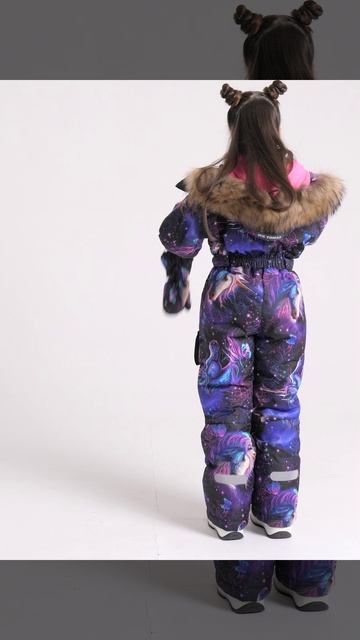 Комбинезон зимний IceTomas Форсаж 031159 (Единорог ночь) смотреть онлайн