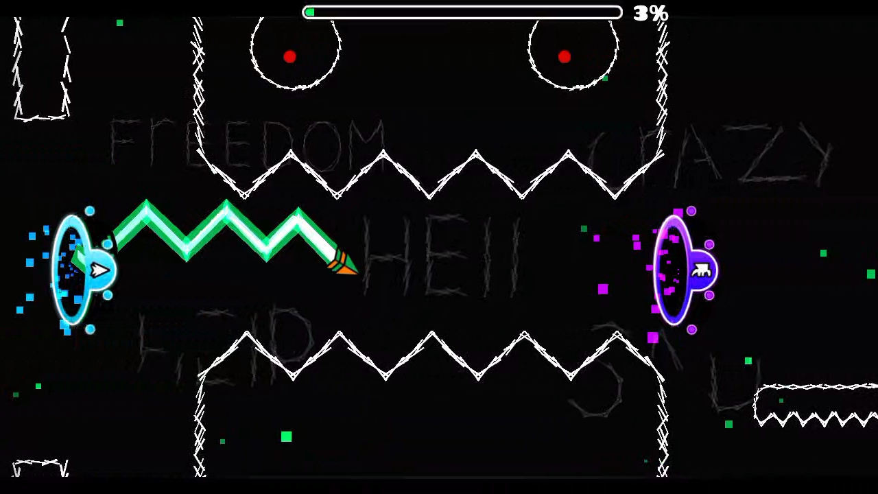 Crazy time | Geometry dash. смотреть онлайн
